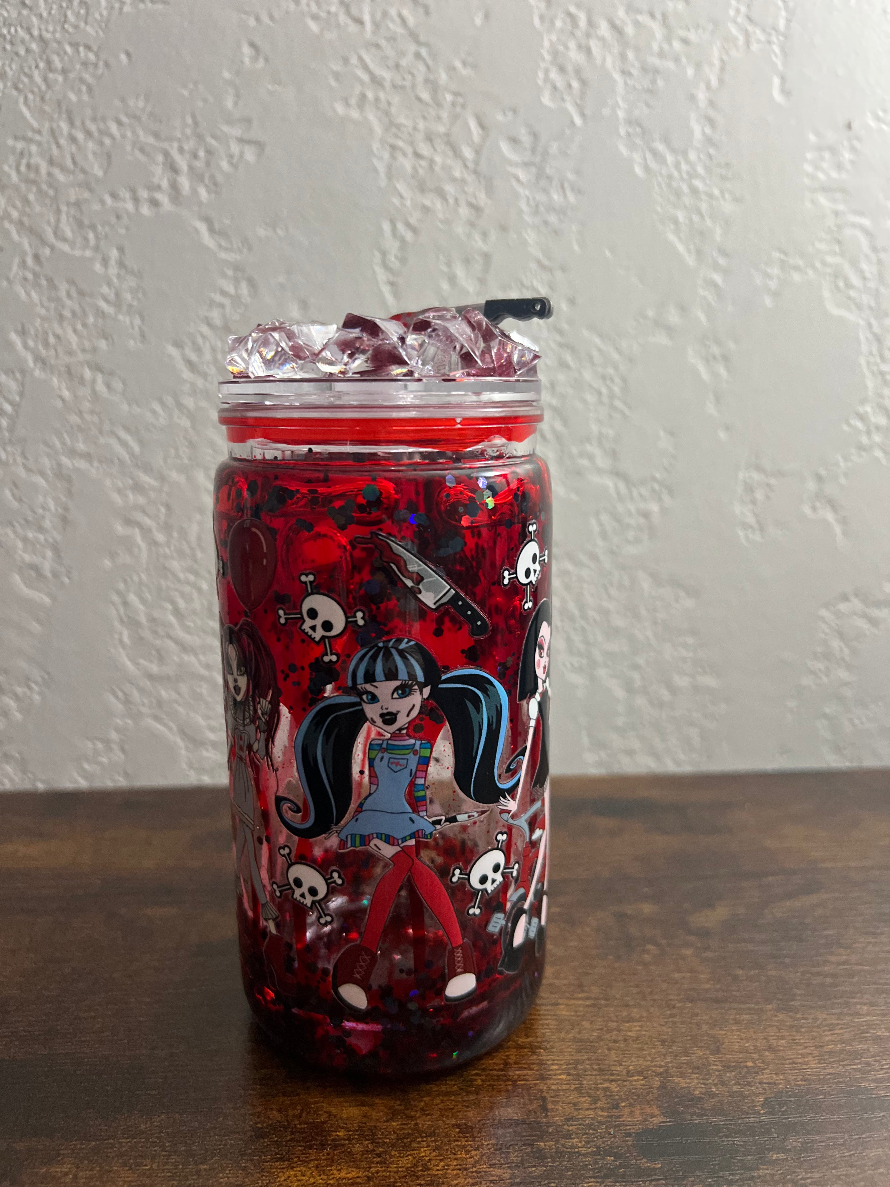 pre made Halloween cup